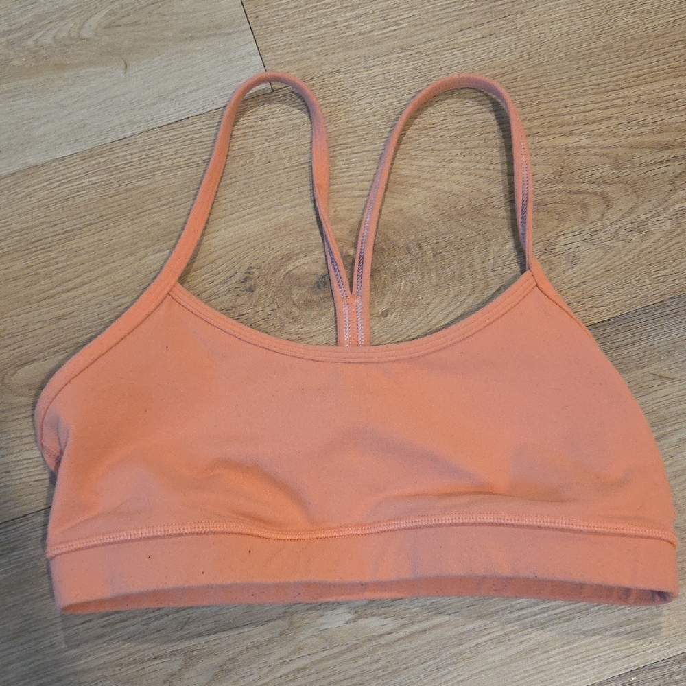 lululemon Y Coral Sports Bra